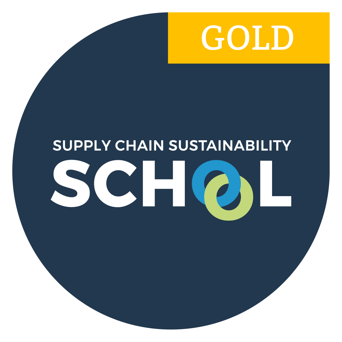 Supply Chain Sustainability Gold Certificate