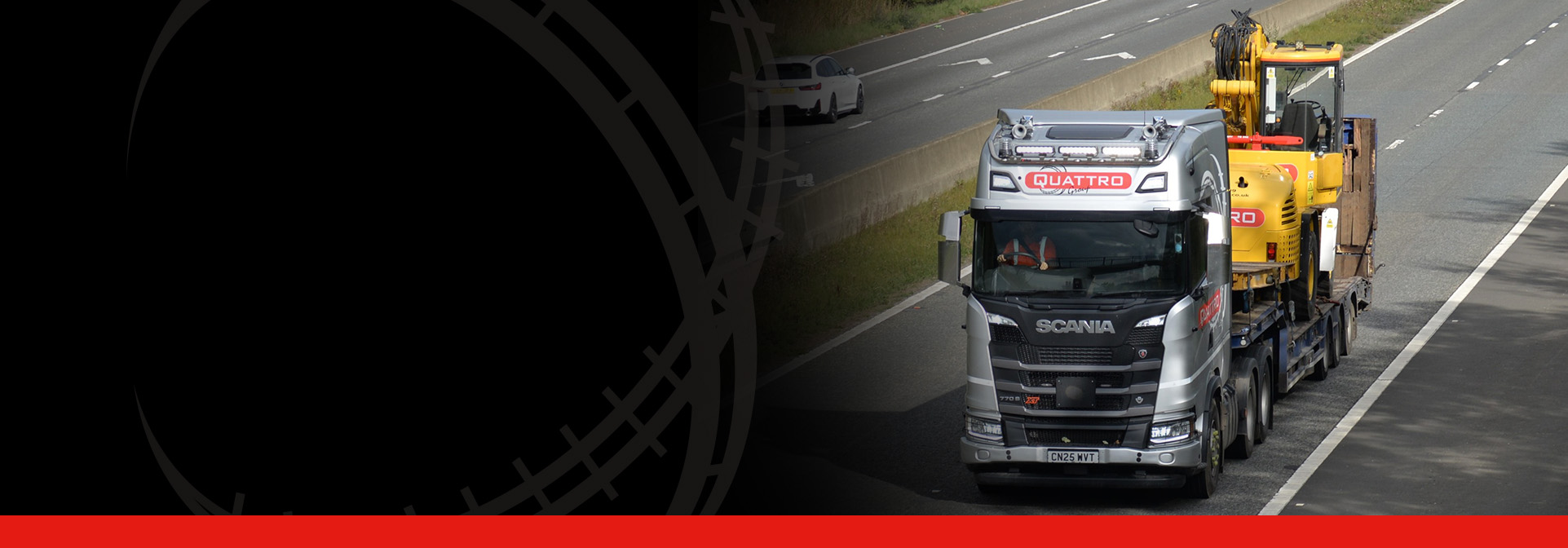 <h3>INFRASTRUCTURE<br />
EQUIPMENT<br />
SPECIALISTS</h3>

<p><a href="https://quattroplant.co.uk/services/rail-division">RAIL</a> <a href="https://quattroplant.co.uk/services/transport-divison">ROAD </a> <a href="https://quattroplant.co.uk/services/environmental-division">CONSTRUCTION</a><br />
<strong style="margin-left:10px"><span style="color:#ffffff;">24 </span><span style="color:#e1352c">/ </span><span style="color:#ffffff;">7 SUPPORT</span></strong></p>
